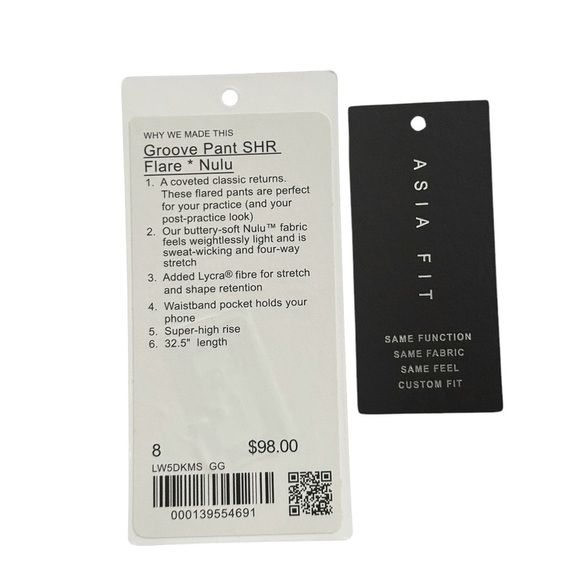 Lululemon *Asia Fit* Groove Nulu Super-High-Rise Flared Pant Regular Length - Picture 5 of 6